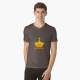 Viva Cristo rey Camiseta de cuello en V